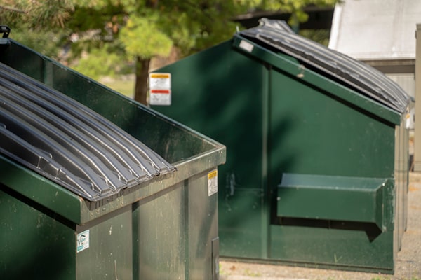 hazardous materials and certain prohibited items are not allowed to be disposed of in our commercial dumpsters